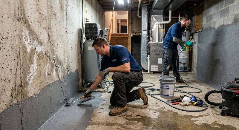 Basement Leak Repair in Columbus, OH