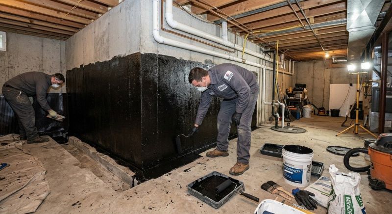 Basement Walls Waterproofing in Tampa, FL