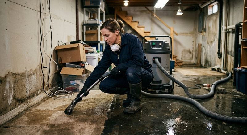 Crawlspace Water Removal in Mesa, AZ