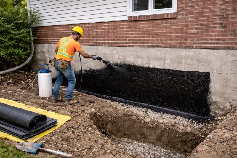 Residential Waterproofing in Fredericksburg, VA