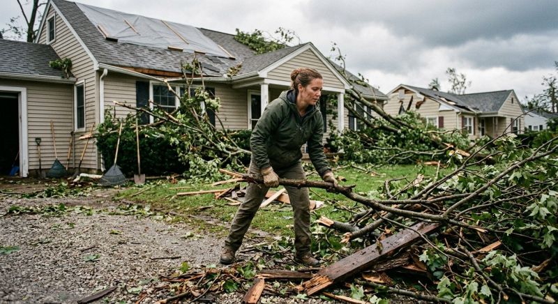 Storm Damage Cleanup in Scottsdale, AZ