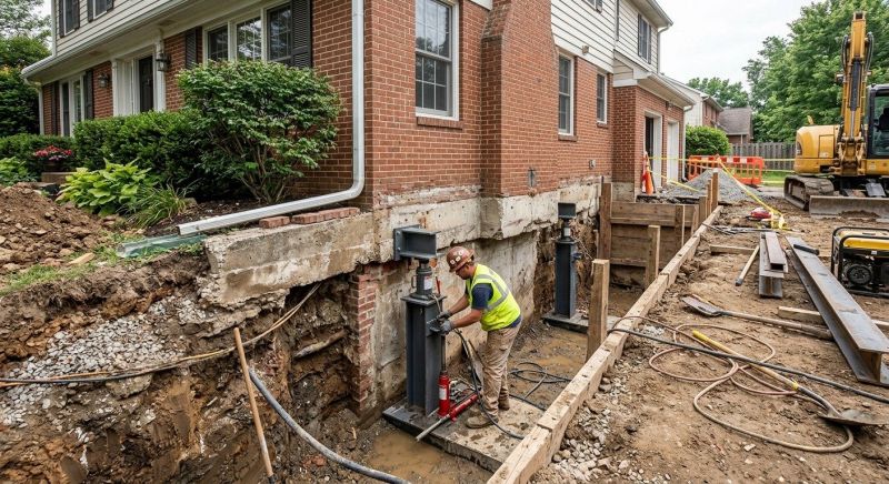 Structural Underpinning in Columbus, OH