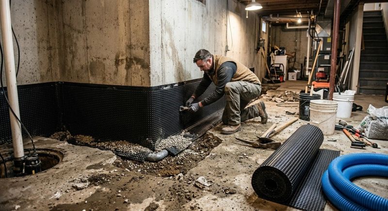 Wet Basement Solutions in Birmingham, AL