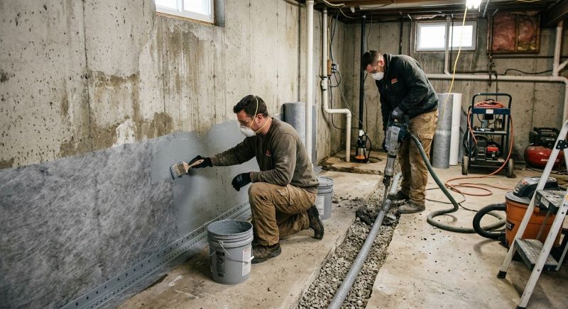 Basement Concrete Sealing in Grand Rapids, MI