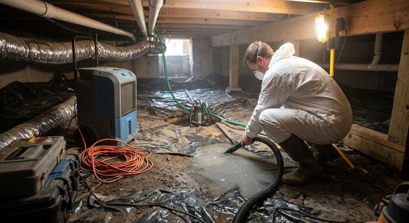 Basement Water Mitigation in Mesa, AZ