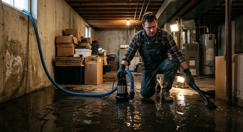 Basement Water Removal in Mesa, AZ