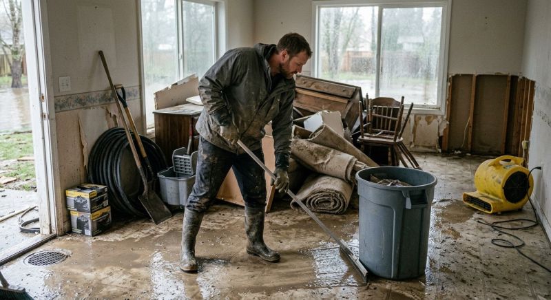 Burst Pipe Cleanup in Scottsdale, AZ