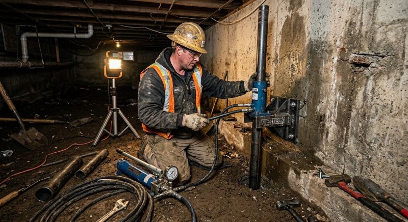 Concrete Foundation Leveling in Columbus, OH