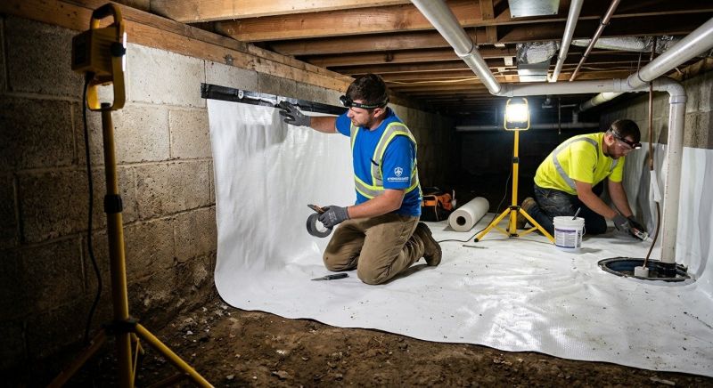 Crawlspace Waterproofing in Greenville, SC
