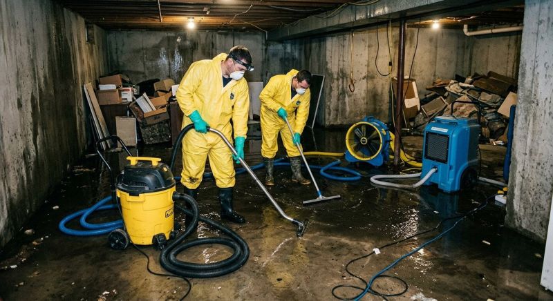 Flood Damage Cleanup in Mesa, AZ