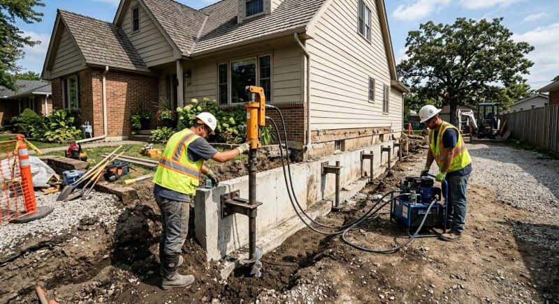 House Underpinning in Columbus, OH