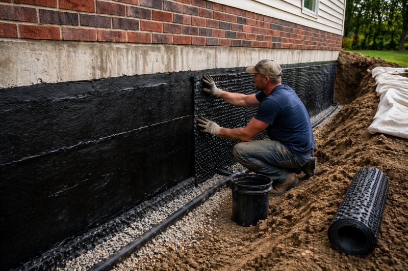 Wall Waterproofing in Greenville, SC